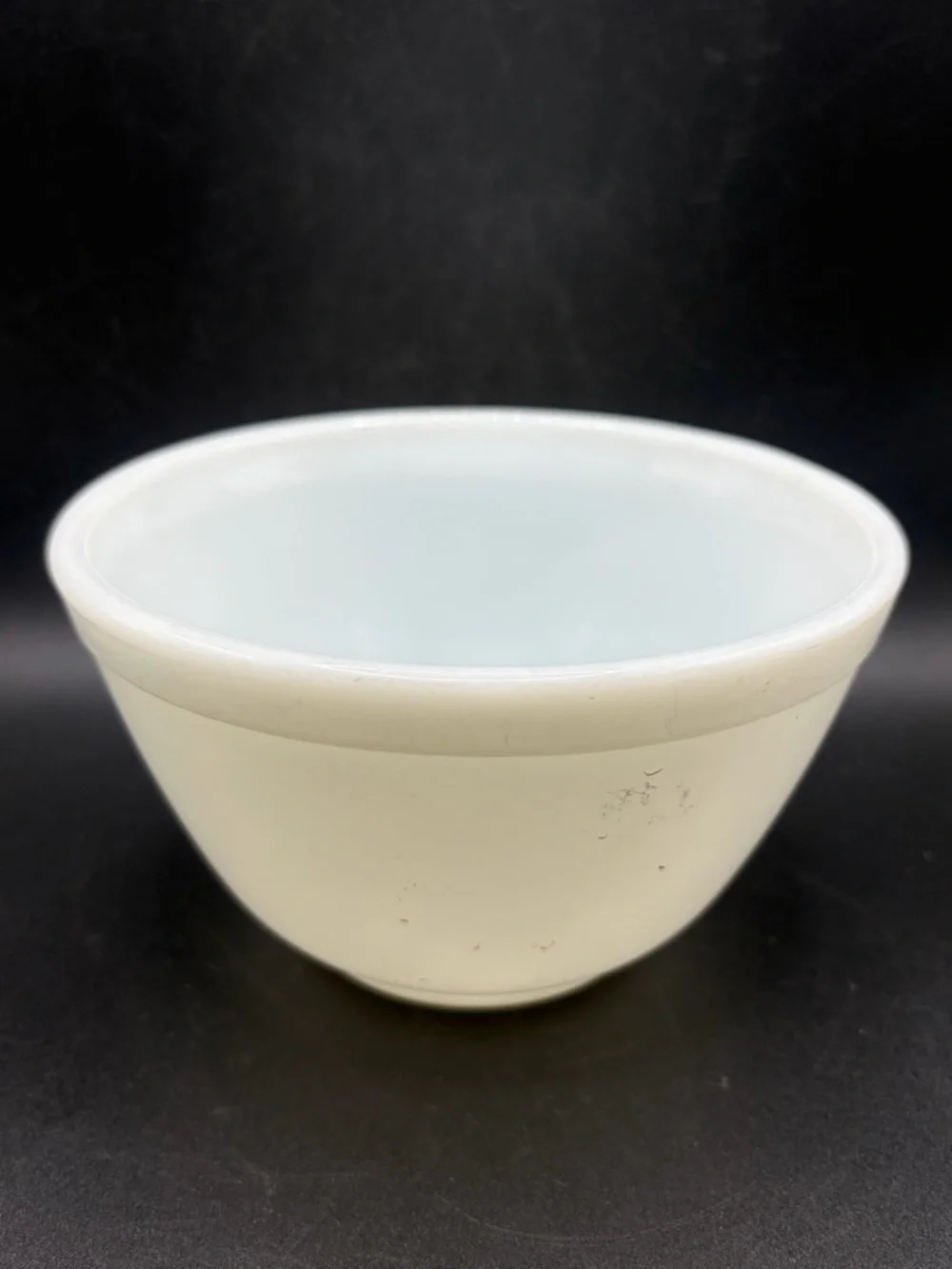 Pyrex USA Vintage Opal White Glass Mixing Nesting Bowl Kitchenware Tableware